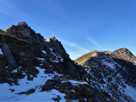 Cresta verso le Cime di Romecchio