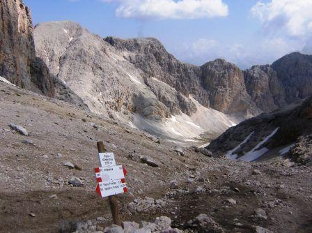 sentieri Catinaccio di Antermoia, Passo di Antermoia