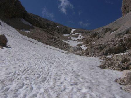 Catinaccio di Antermoia sentiero Passo di Antermoia