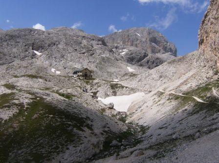 sentieri Val di Fassa Catinaccio di Antermoia-Rifugio Antermoia