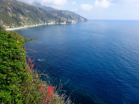 Corniglia guardando Manarola e Capo Montenero