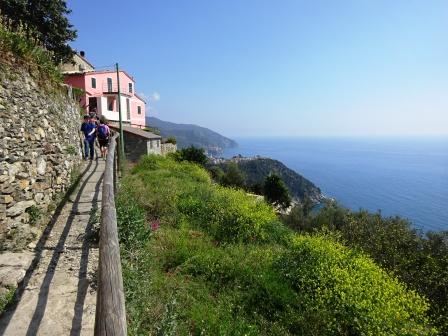 Vernazza Campiglia - camminando verso Prevo