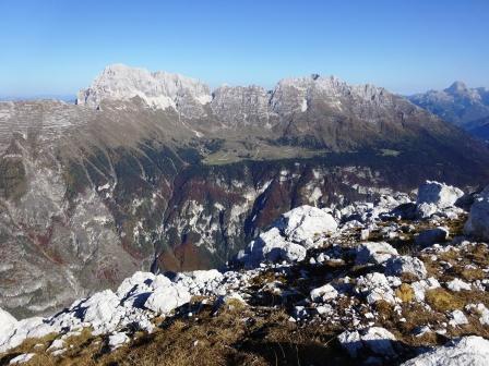 Jof di Montasio e Jof Fuart dal Monte Sart