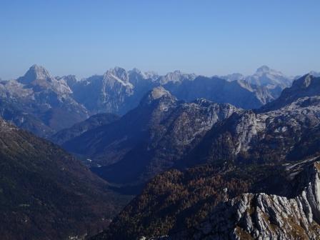 Val Rio del Lago, Mangart e Triglav