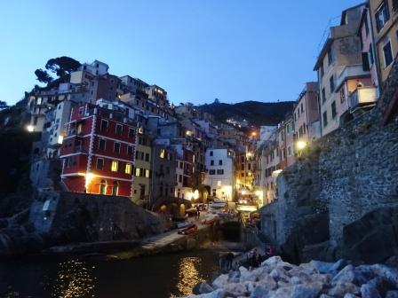 Manarola al tramonto