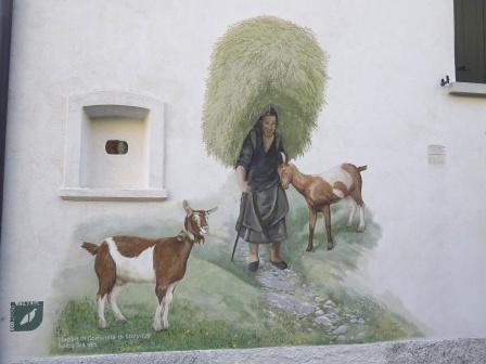 Val di Resia, Stolvizza murales