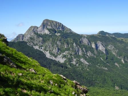 Monte Sagro da Foce del Giovetto