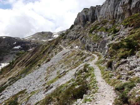 Pasubio, Sentiero 105 Piccolo Roite