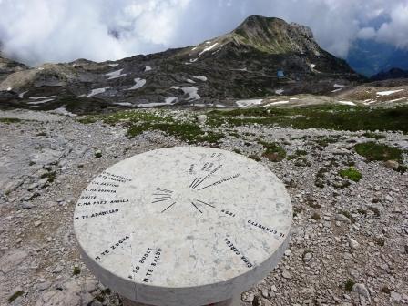 Pasubio Corno del Pasubio da Cima Palon 