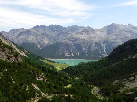 Parco nazionale dello Stelvio Valle Pettini Lago San Giacomo Fraele Cancano