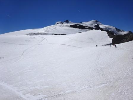 Monte e Vedretta Cevedale dal Rifugio Casati