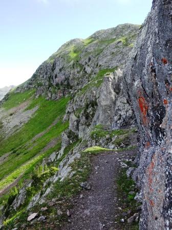 sentiero per Forcella Ziolera Lagorai