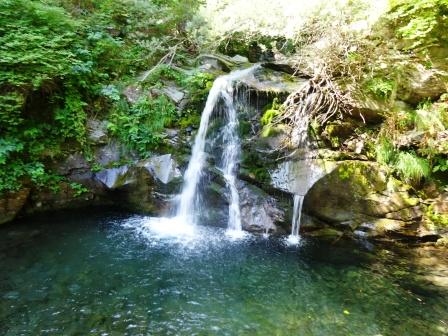 Sentiero delle Cascate cascata della Bandita