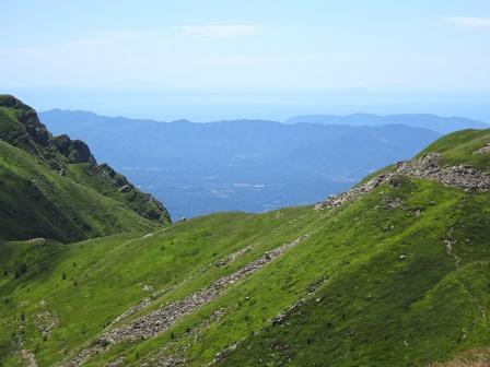 Monte Orsaro vista mare