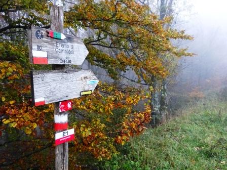 Passo della Calla cartelli escursionistici