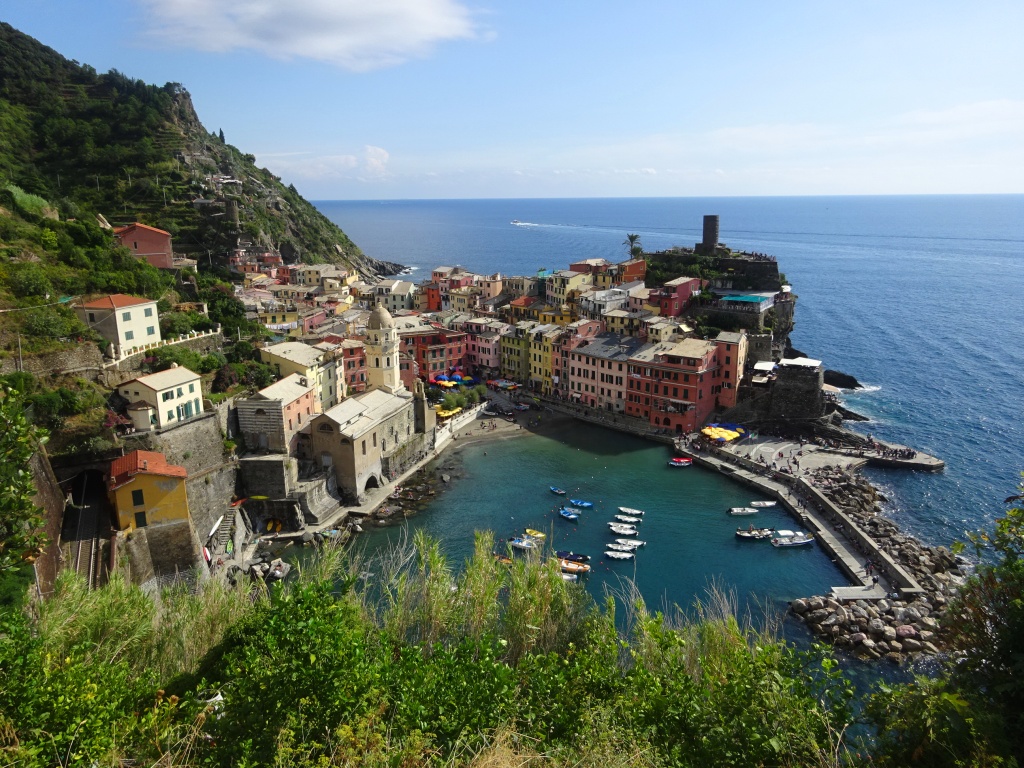 vista su Vernazza Cinque Terre