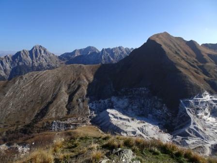 Monte Sagro visto da Monte Borla