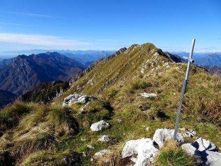 Monte Zaiavor croce e cresta