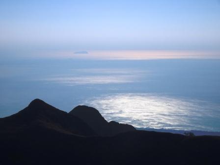 Isola di Gorgona da Monte Sagro