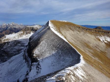 Col di Luna cresta Monte Pavione Rifugio Dal Piaz