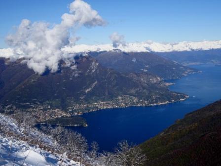 Lago di Como da Monte San Primo