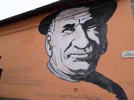 Palagano murales Oreste