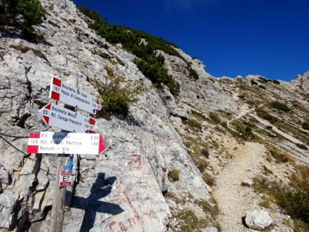 Cima Carega Bocchetta Fondi