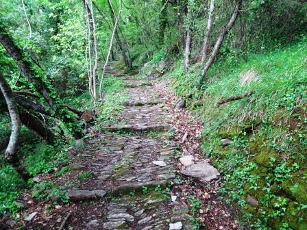 mulattiera Zoagli Santuario Madonnetta