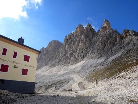 Rifugio Re Alberto 1° Croda di Re Laurino