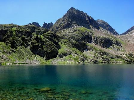 Lago inferiore di Valscura Cima della Lausa