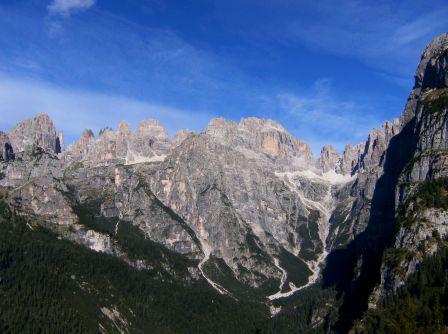 Val delle Seghe Campanili di Brenta Sfulmini