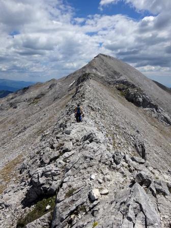 Monte Tambura cresta nord ovest