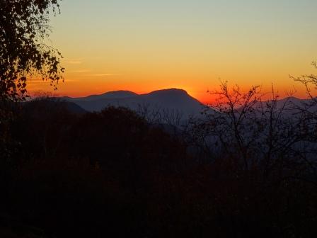 prealpi gardesane tramonto