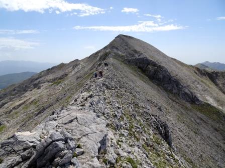 Monte Tambura cresta nord-ovest