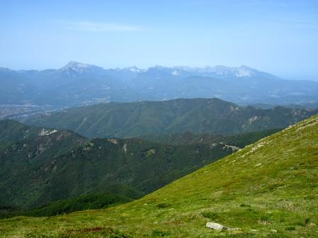 Alpi Apuane dal Monte Giovo