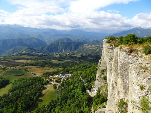 Pietra di Bismantova vista