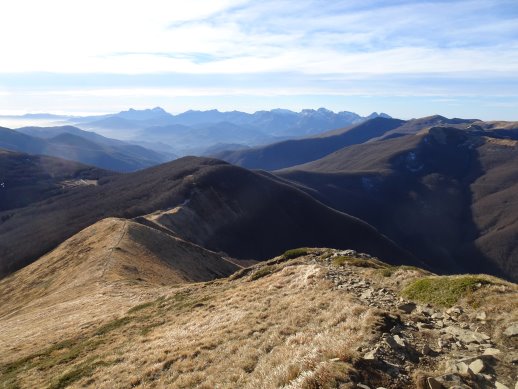 Monte Cavalbianco cresta nord