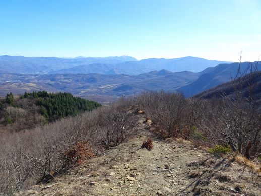 Monte Barigazzo costone sud