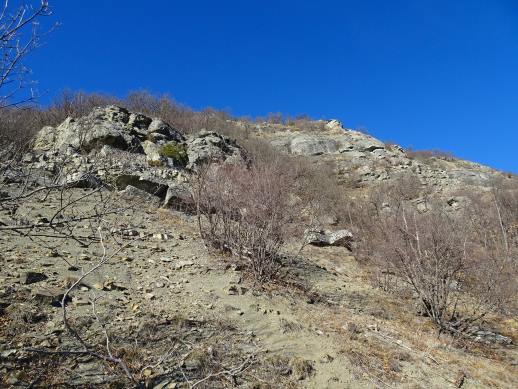 Monte Barigazzo versante sud