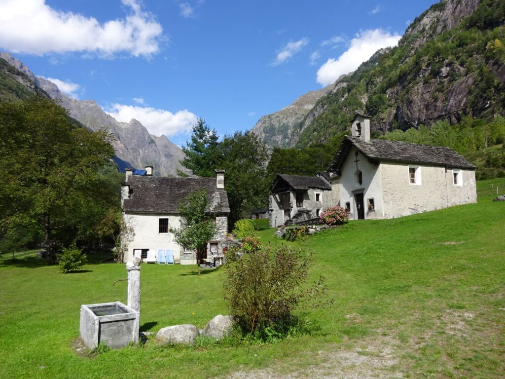 Faedo Valle Bavona Sentiero Cristallina