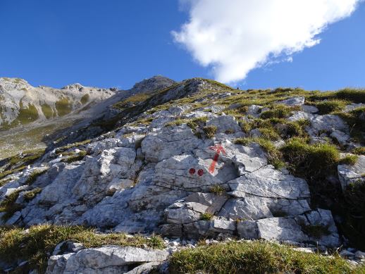 Pizzo Arera via normale