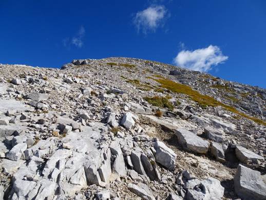 Pizzo Arera via normale