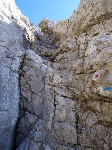 passaggio attrezzato Pizzo Arera