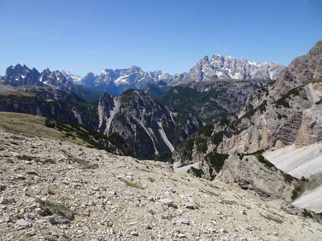 Cadini, Antelao, Sorapiss e Cristallo